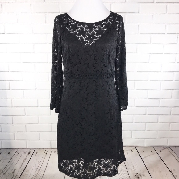Laundry By Shelli Segal Dresses & Skirts - Laundry by Shelli Segal Black Lace Dress Size 10